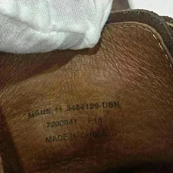 NWOB Frye George Men’s Wingtips Brown Suede Leather Boots Chukka Size 11 - Picture 3 of 13